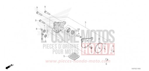 POMPE A HUILE Z125MAS de 2025